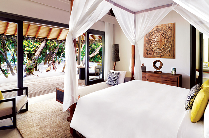  Family haven in the Maldives